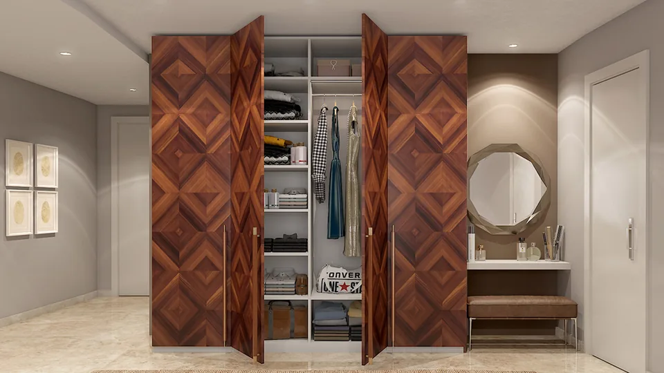 Modular wardrobe design in Agra for 2025