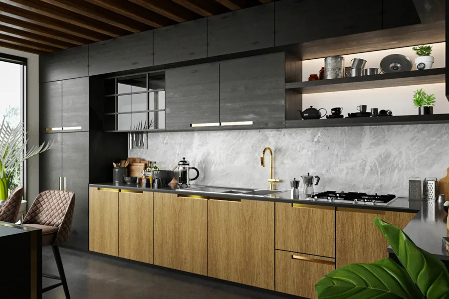 Straight Line Kitchen project 5