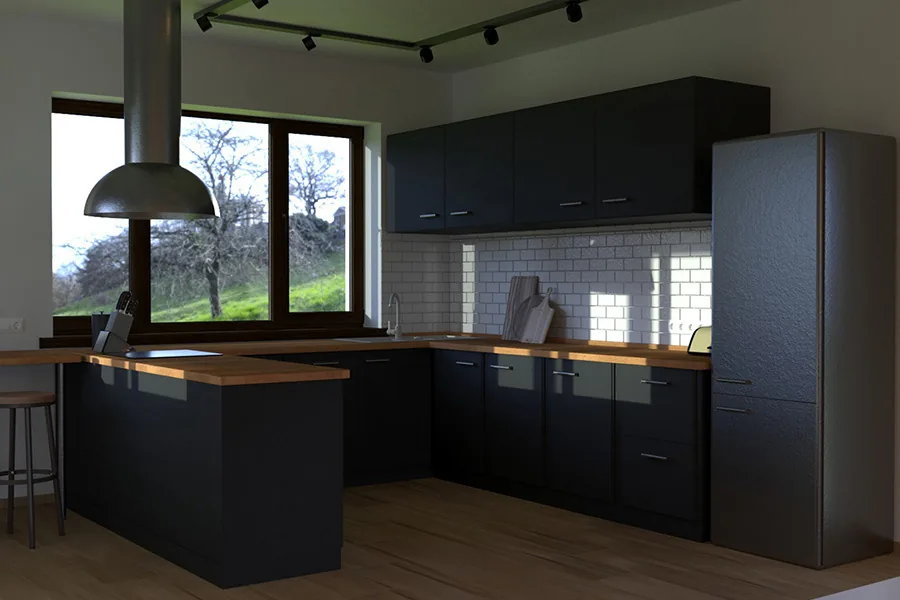 U-Shaped Kitchen project 5
