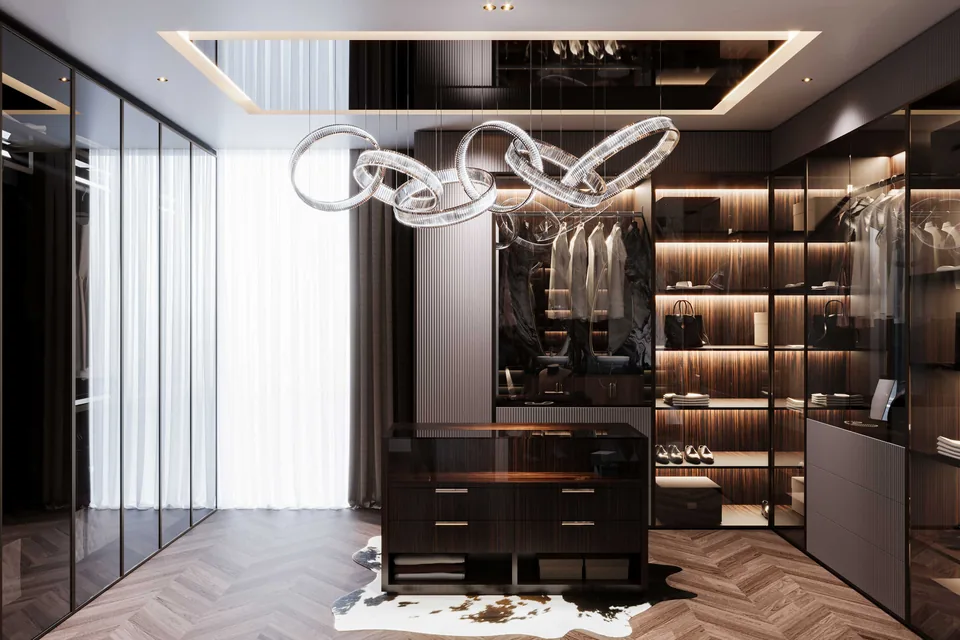 Modular wardrobe by Creations Woodkraft